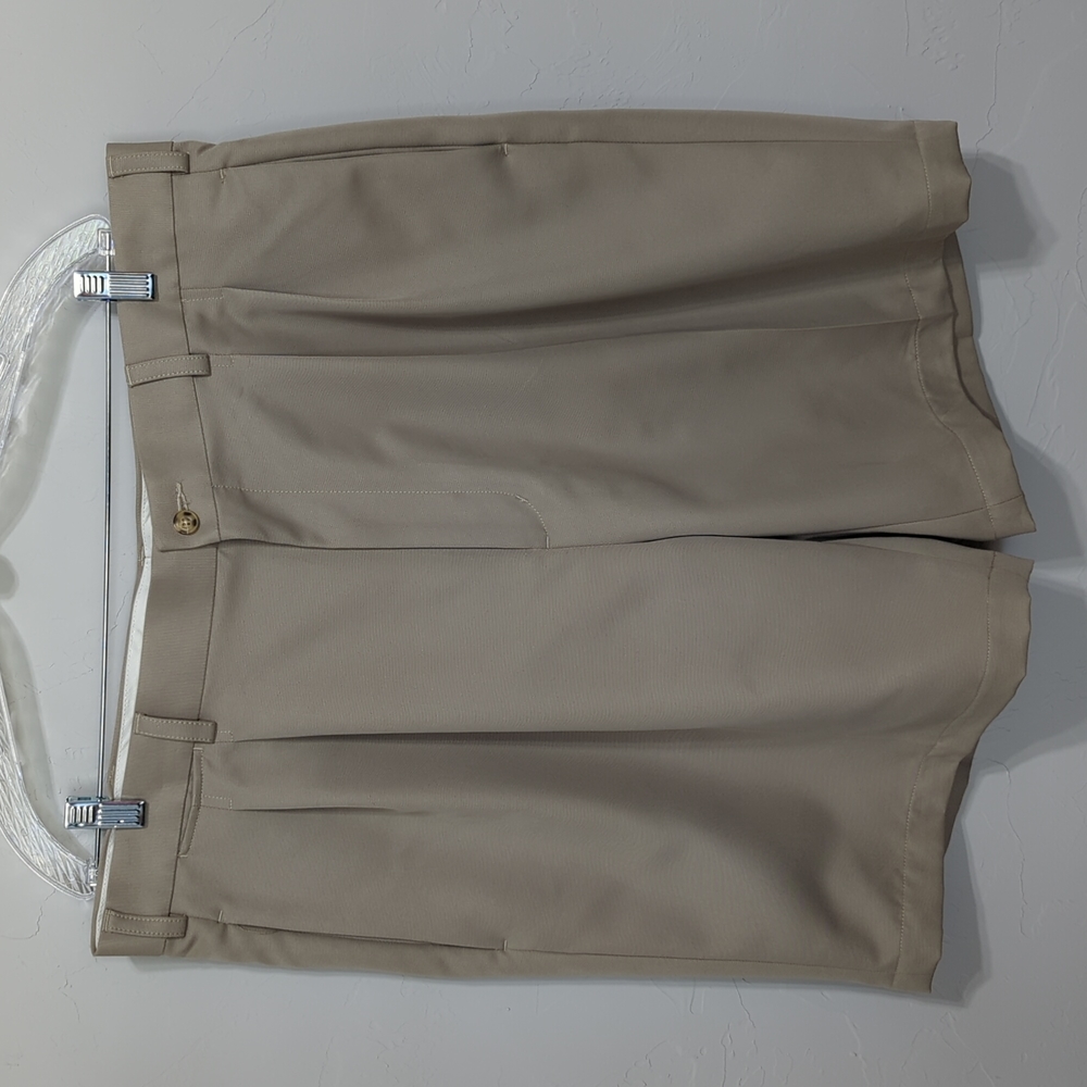 MEN'S GRAND SLAM GRAY BROWN GOLF SHORTS SIZE 40.